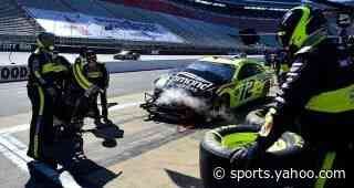 Ryan Blaney, Ty Dillon out early after Stage 2 crash at Bristol