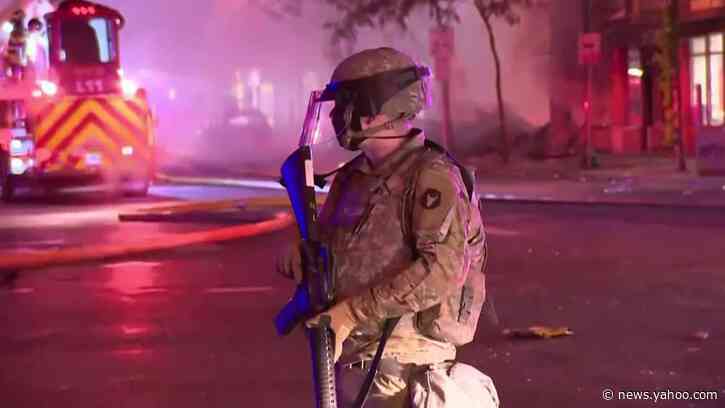 'Outside agitators' blamed for violent protest wave