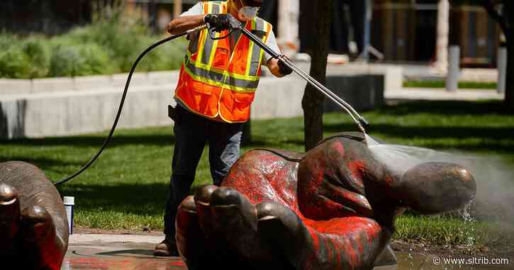 The day after: An eerie calm fills downtown Salt Lake City, but a determined cause still smolders