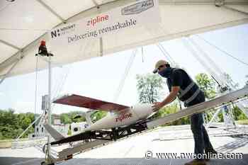 Drone drops medical supplies from sky - NWAOnline