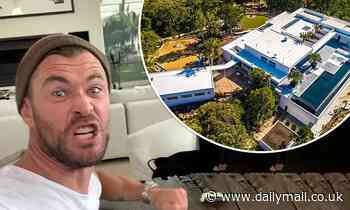 Chris Hemsworth and Elsa Pataky give fans a look inside their living room - Daily Mail