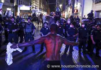 Houston rally over George Floyd’s death leads to damage, injuries - Houston Chronicle