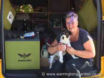 Warrington Animal Welfare dog delivers treats to coronavirus workers