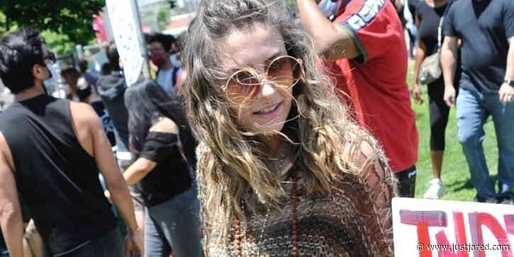 Paris Jackson Attends George Floyd Protests in Los Angeles