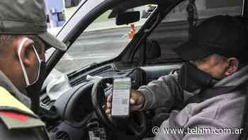 Controlaron la circulación con el permiso obligatorio por la Autopista Buenos Aires-La Plata - Télam
