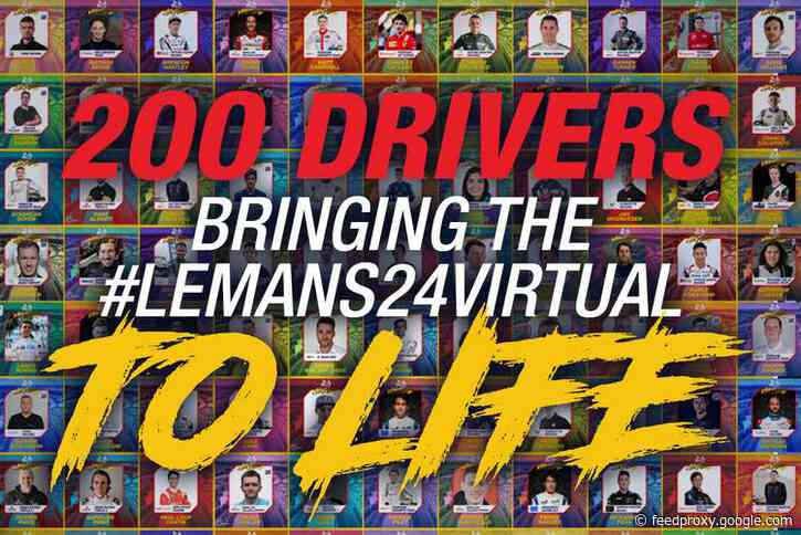 Five current Formula 1 drivers to race virtual Le Mans