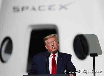 Trump Uses SpaceX Launch To Criticize Protesting 'Thugs' And 'Angry Mobs'