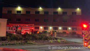 Firefighters Respond To Vacant Office Building Fire In Penn Hills