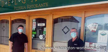 Restaurant delivers pizza publicity to support Ovenu Warrington - Gary Skentelbery