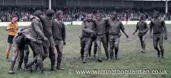 St Helens v Warrington Wolves mudbath at Knowsley Road in 1982 - Warrington Guardian