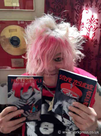York UK Subs punk rocker, Stevie Ze Suicide's, new book