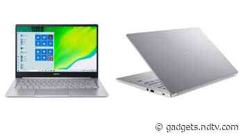 Acer Swift 3 With AMD Ryzen 4000 Series Mobile Processor, Up to 16GB RAM Launched in India