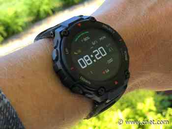 The rugged Amazfit T-Rex smartwatch is a great gift for Dad at $112     - CNET