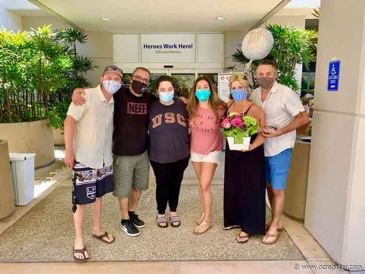 A year after helping talk a woman out of suicide, Mission Viejo woman beats the coronavirus