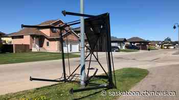 SUV, shed, gazebo just some of the casualties of intense Saskatoon windstorm