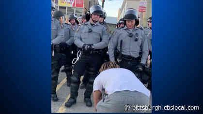 ‘I’m Not Mad At You, I’m Mad At The Ones That Are Doing It To Us:’ Pittsburgh Protester’s Kind Gesture Goes Viral