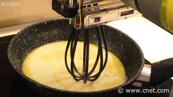 Watch a robot make a prettier omelet than you can     - CNET
