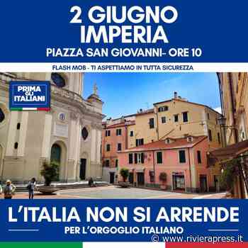 Imperia, 2 giugno: la Lega in piazza San Giovanni per #Orgoglioitaliano - Riviera Press