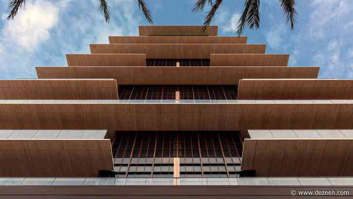 Stacked balconies wrap Antonio Citterio's Arte tower in Miami Beach