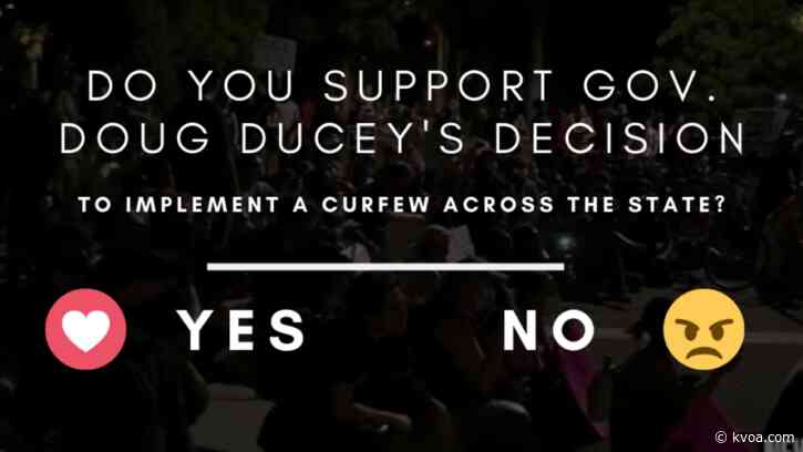 Arizona faces second overnight curfew after looting, clashes related to Geroge Floyd protest