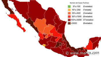 Mapa y casos de coronavirus en México por estado hoy lunes 1 de junio - Marca Claro México