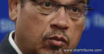 Keith Ellison center stage in case of officer charged with murder
