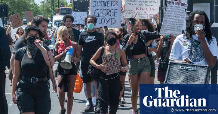 UK protesters accuse police of targeting black people during lockdown