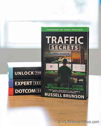 Russell Brunson, Best-Selling Author and $100 Million Entrepreneur of 'ClickFunnels,' Launches Third Book "Traffic Secrets" - Yahoo Finance UK