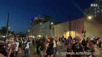 Phoenix police warn protesters of statewide curfew