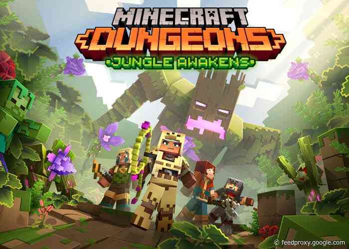 First Minecraft Dungeons Jungle Awakens DLC arrives next month