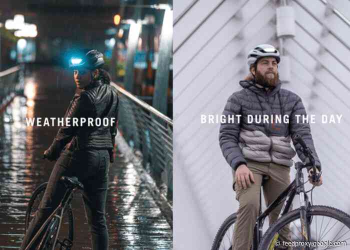 Lumos Ultra bike helmet with integrated LED lighting, turn signals and more