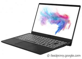 MSI Modern 14 Ryzen 4000 laptop