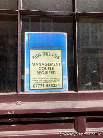 Signs of change at York pub that shut almost a year ago