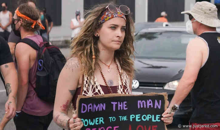 Paris Jackson Joins Peaceful Protesters for Another Day of L.A. Protests