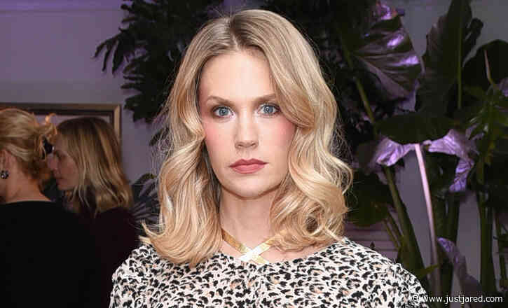 January Jones Shares Rare Photo of Son Xander Participating in Neighborhood Protest