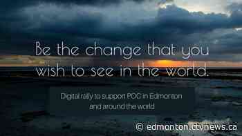 Virtual 'Be the Change' rally planned for Edmonton Tuesday - CTV News