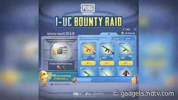 PUBG Mobile 1-UC Bounty Raid Offers a Chance to Win Cool Skins for 1 UC