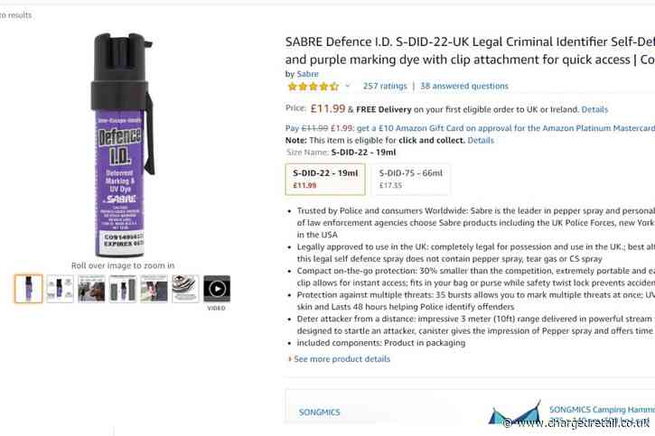 Amazon sees “max police strength” pepper spray become best-seller as protests continue