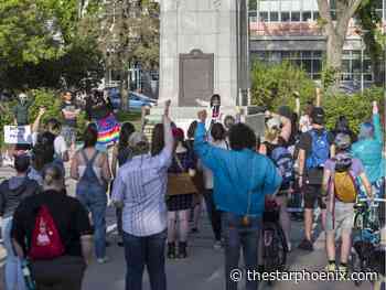 Photo Gallery: Saskatoon rally in support of U.S. protests over death of George Floyd - Saskatoon StarPhoenix