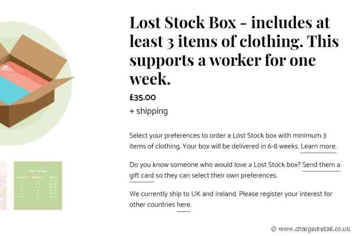 Lost Stock offers mystery boxes of clothes from Topshop, New Look and Gap for half the retail price