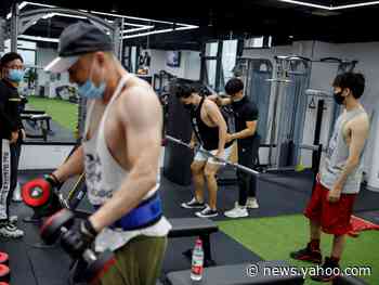 Gyms are starting to reopen — here's a look at what it's like to work out during the pandemic