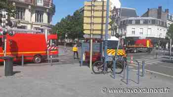 Arras : collision entre un véhicule des pompiers et une voiture - La Voix du Nord