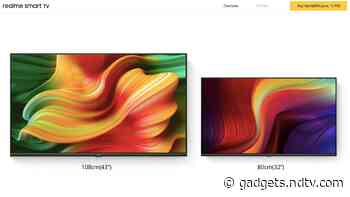 Realme to Launch 55-Inch TVs in India Soon