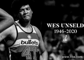 Wizards statement on the passing of Wes Unseld
