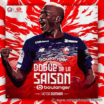 Osimhen Voted Lille Player Of The Season