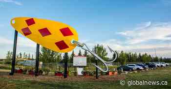 Lacombe’s giant fishing lure is officially the world’s largest