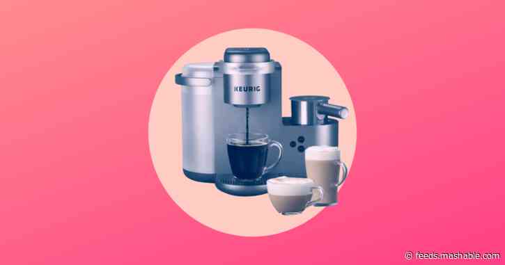 The Keurig K-Cafe at-home barista machine is $30 off