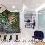 Design of new Skanska regional HQ offices in City of London completed by John Robertson Architects