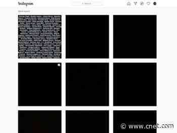 Blackout Tuesday's flood of black squares may be silencing #BlackLivesMatter hashtag and protesters     - CNET