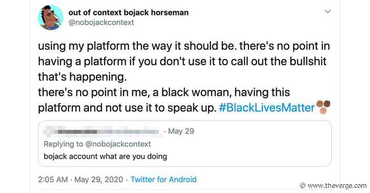 ‘Out of context’ Twitter accounts are turning into protest accounts